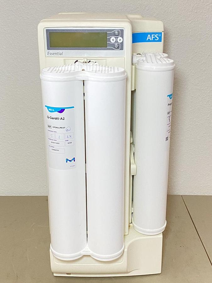 Used Millipore Milli-Q AFS Essential 10E Water Purification System – Clean