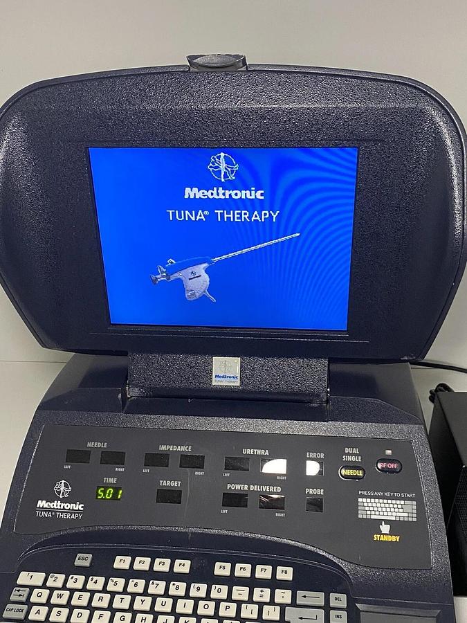 Used Medtronic Tuna Therapy Model 7900 Generator With Backpack Carrier & Accessories