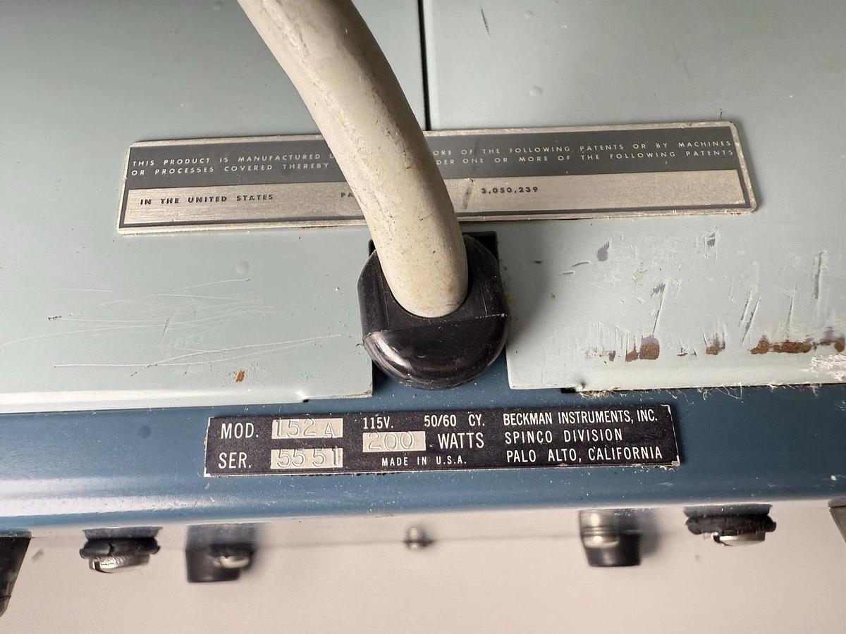 Used Beckman 152 A Lab Laboratory Microfuge Centrifuge