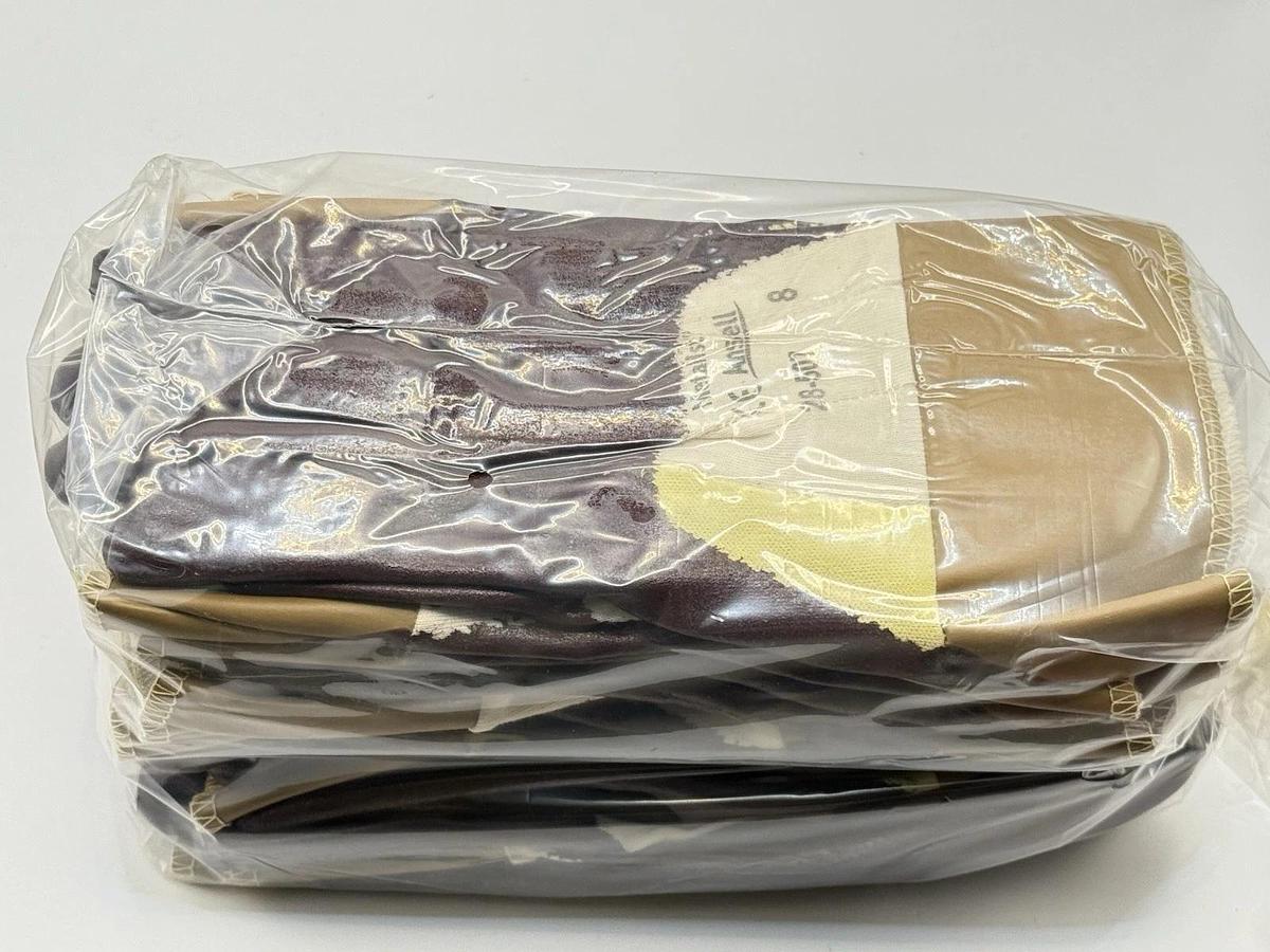 Used NEW 12 pairs - Ansell Metalist 28-507 Cut-Resistant Work Nitrile Coated Gloves 8