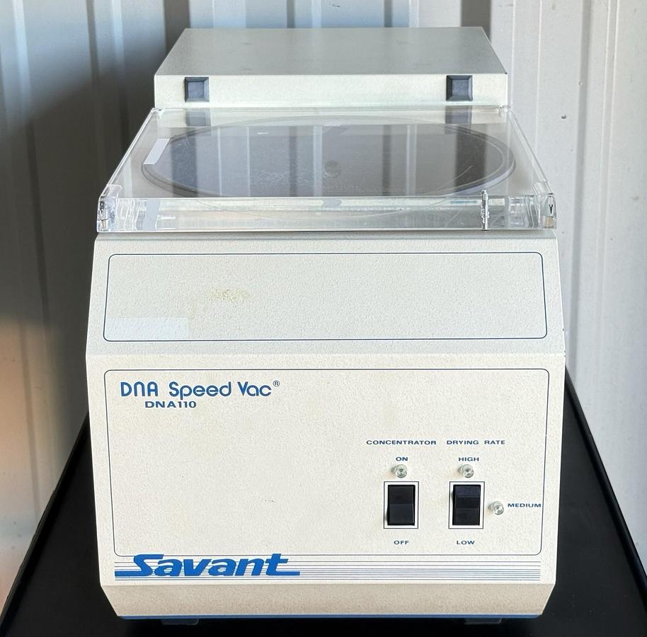 Used Savant DNA Speed Vac DNA110 Vacuum Concentrator System
