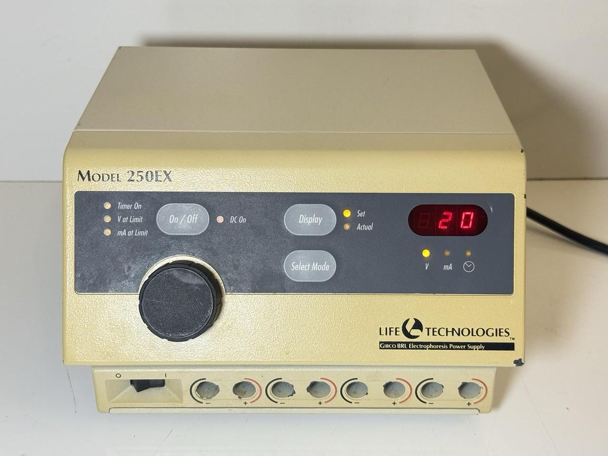 Used Life Technologies 250EX Gibco BRL Electrophoresis Power Supply