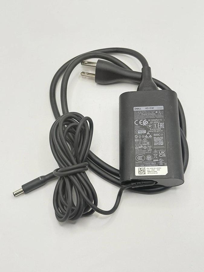 Used DELL 0JXC18 45W Genuine Original AC Power Adapter Charger