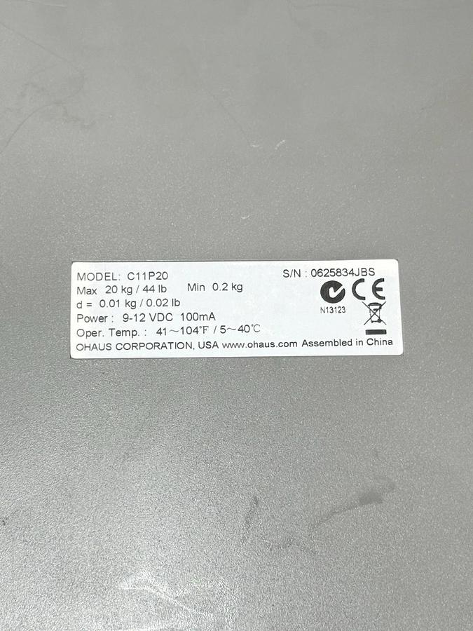 Used OHAUS Catapult 1000 Compact Digital Scale Model: C11P20