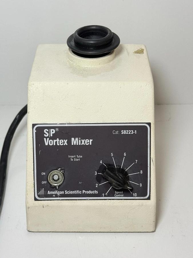 Used American Scientific Products SP Vortex Mixer S8223-1 Laboratory Shaker