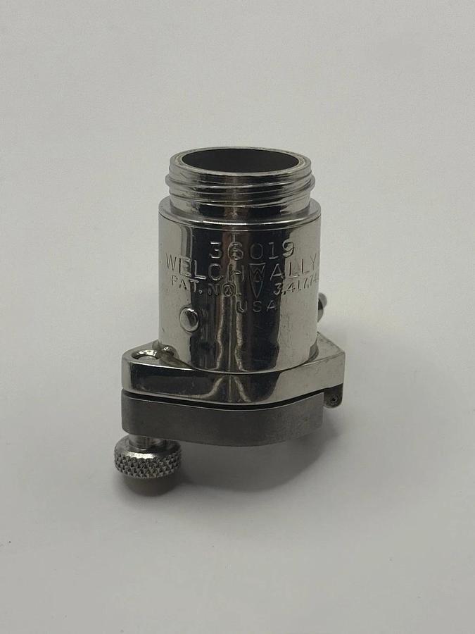 Used Welch Allyn 36019 Fiber Optic Light Head USA 3,417,746