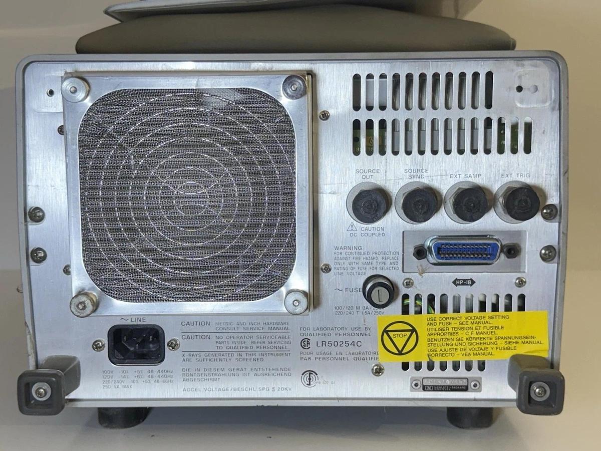 Used Hewlett Packard HP 3561A Dynamic Signal Analyzer – FFT Spectrum, 100 kHz, GPIB