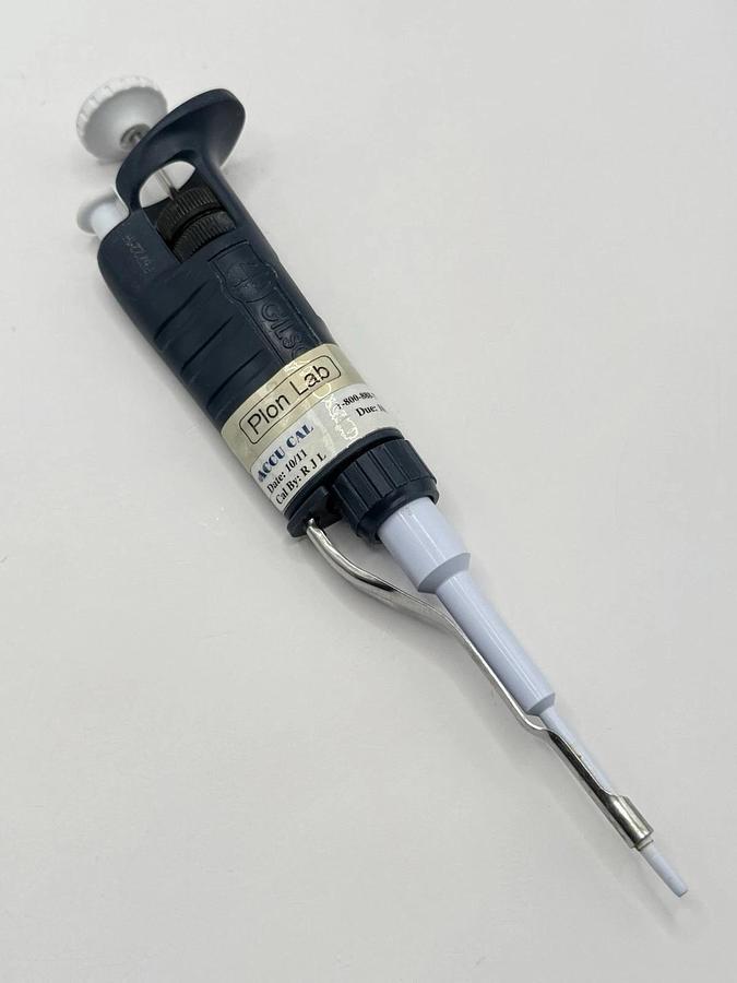 Used Gilson Pipetman Classic P10 Adjustable Single-Channel Pipette Pipet