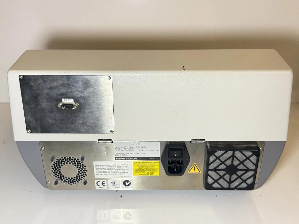 Used Beckman Coulter AD 340 Plate Reader AD 340C (394085)