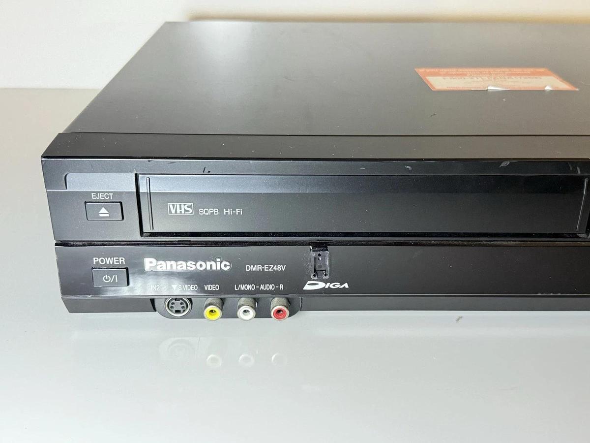 Used Panasonic DMR-EZ48V DVD Recorder VHS VCR Player