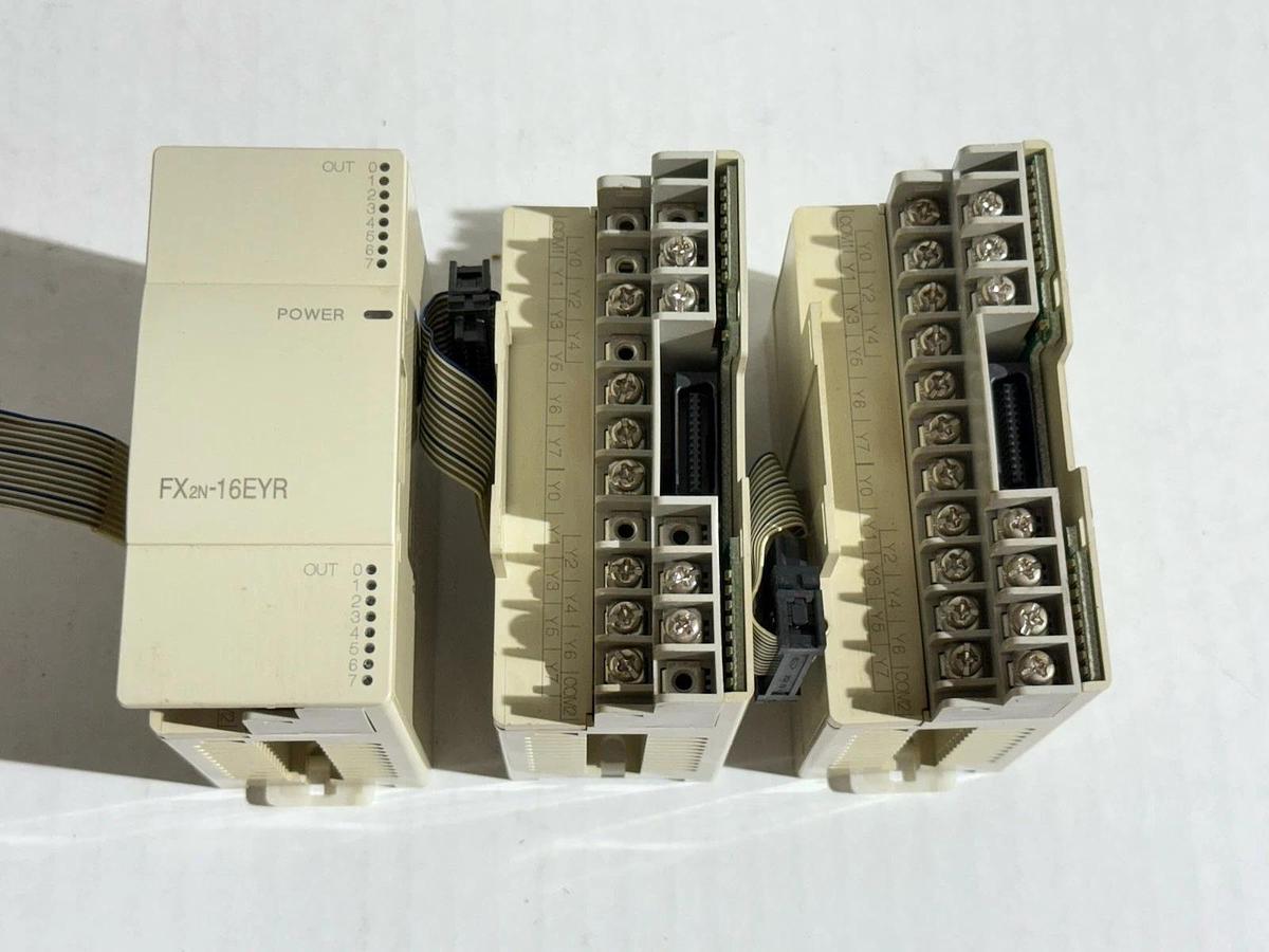Used Mitsubishi Electric FX2N-16EYR Programmable Controller JY550D19501C