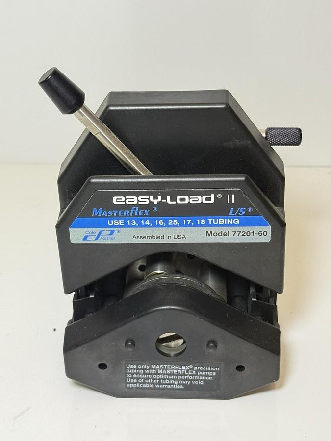Used Cole-Palmer MasterFlex Easy Load II L/S Model: 77201-60 Pump Head