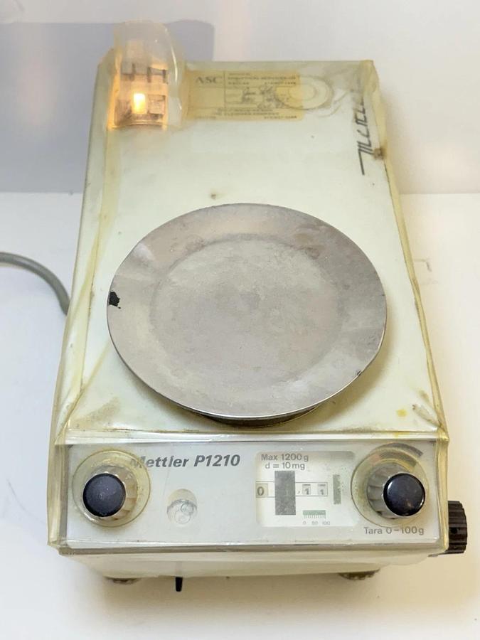 Used Mettler P1210 Laboratory Lab Scale Balance