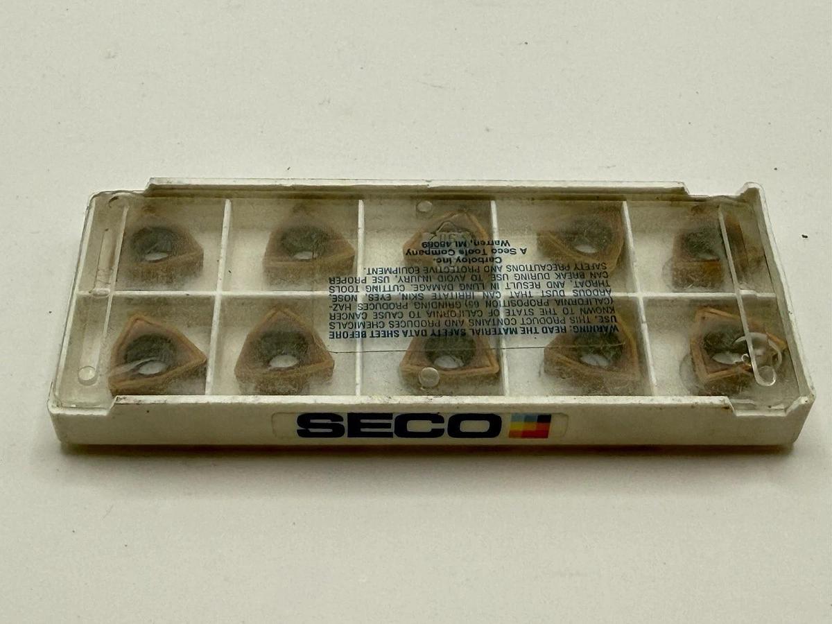 Used SECO Carbide inserts WCMX 06T308-86 340002 (EDP14950)