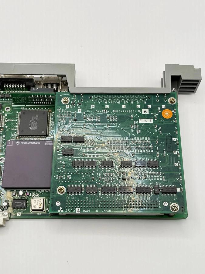 Used Mitsubishi Electric - QX611-1, QX61, QX42, 527404 CPU Circuit Board