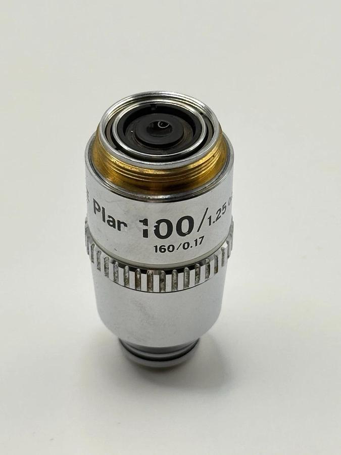 Used Nikon Microscope Objective Lens E Plan 100X /1.25 160/0.17 Oil