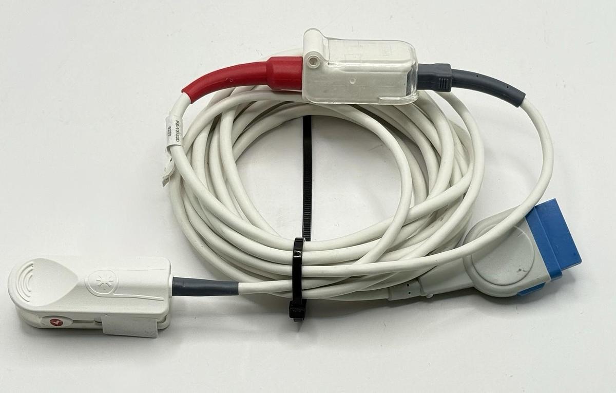 Used GE Dinamap Masimo Spo2 Carescape Cable + finger probe for Carescape V100