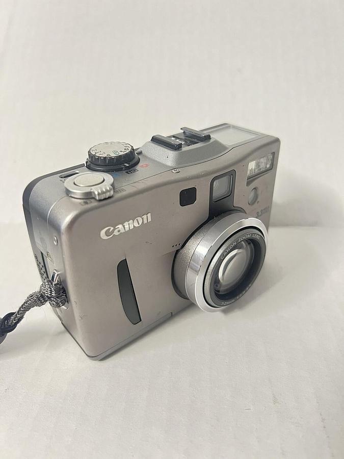 Used Canon PowerShot G1 3.3MP Digital Camera - with Battery, Charger, Memory Card 82966162169