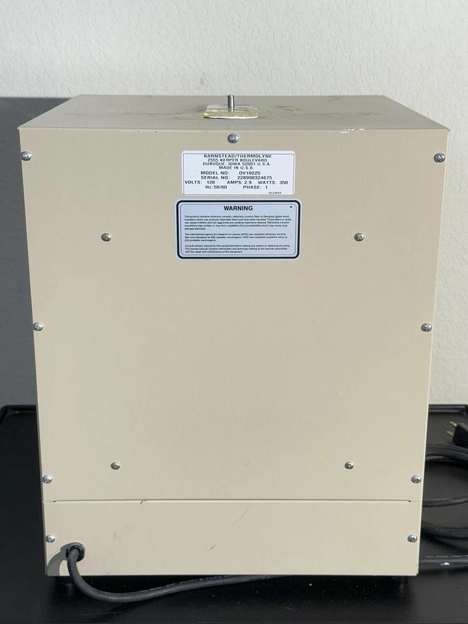 Used Barnstead Thermolyne USA Oven Incubator Type 19200 (OV19225)