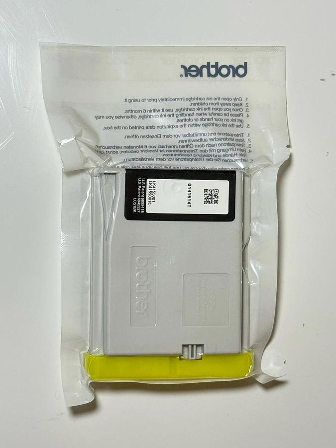 Used New Brother LC51BK Black Ink Cartridge