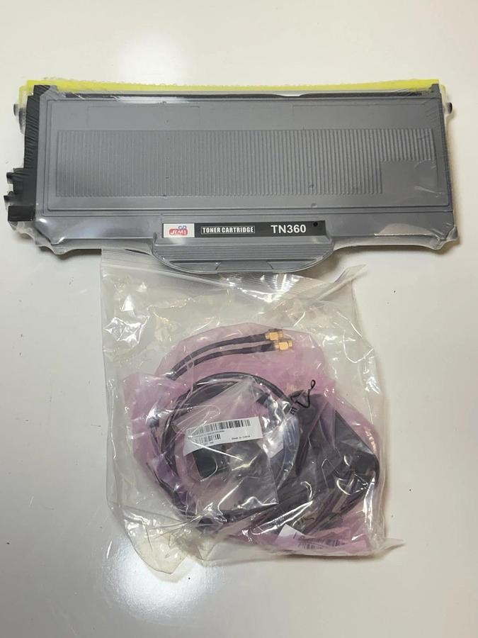 Used New JIMIGO TN-360 High Yield Toner Cartridge - Black 636123915619