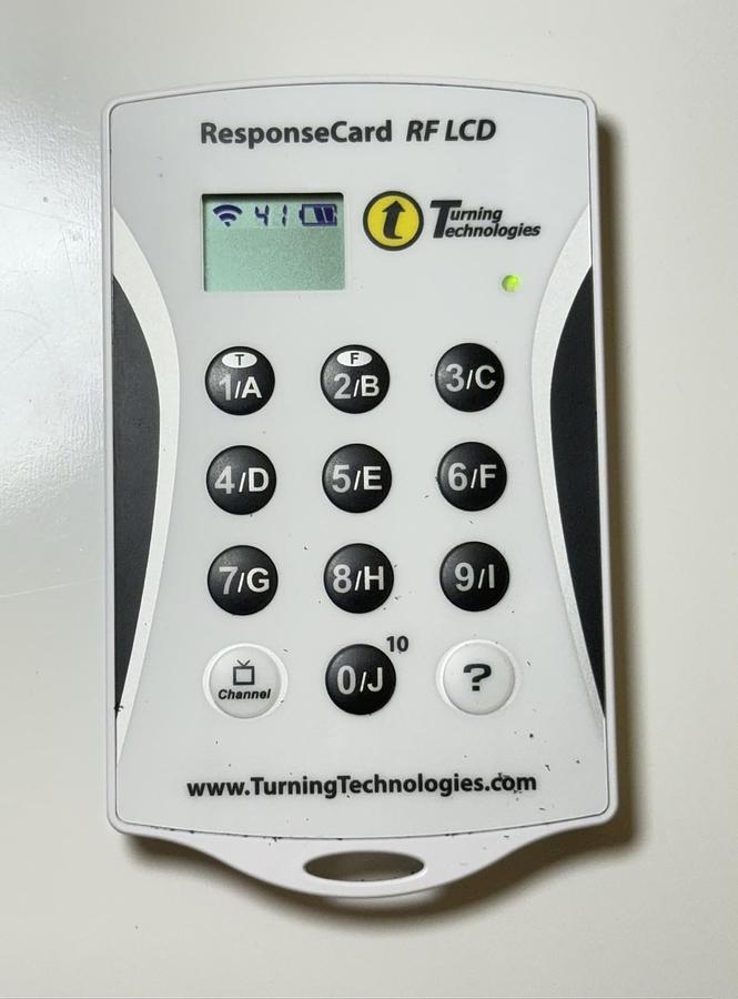 Used (Lot Of 203) Turning Technologies RCRF-03 ResponseCard RF LCD Clicker