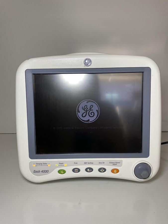 Used GE Medical Systems Dash 4000 Monitor 2035598-203