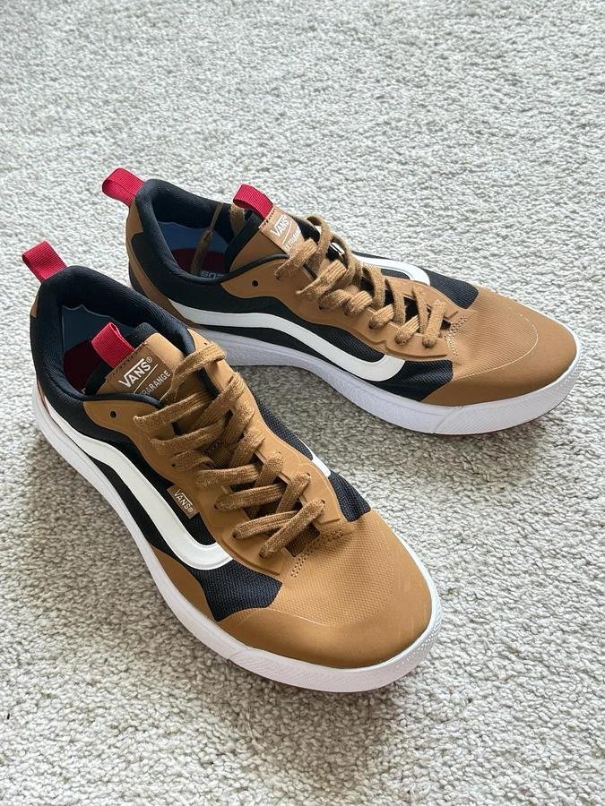 Used (LOT of 4) Vans Mens Sz 11.5 Ultra Range Shoes - Brown, Green, Gray, White