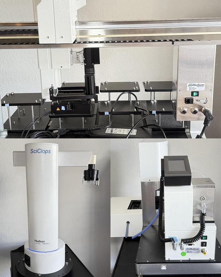 Used Hudson Robotics Micro 10x FLT2 + SOLO SOL9 + SciClops PCE6 System w/ Accessories