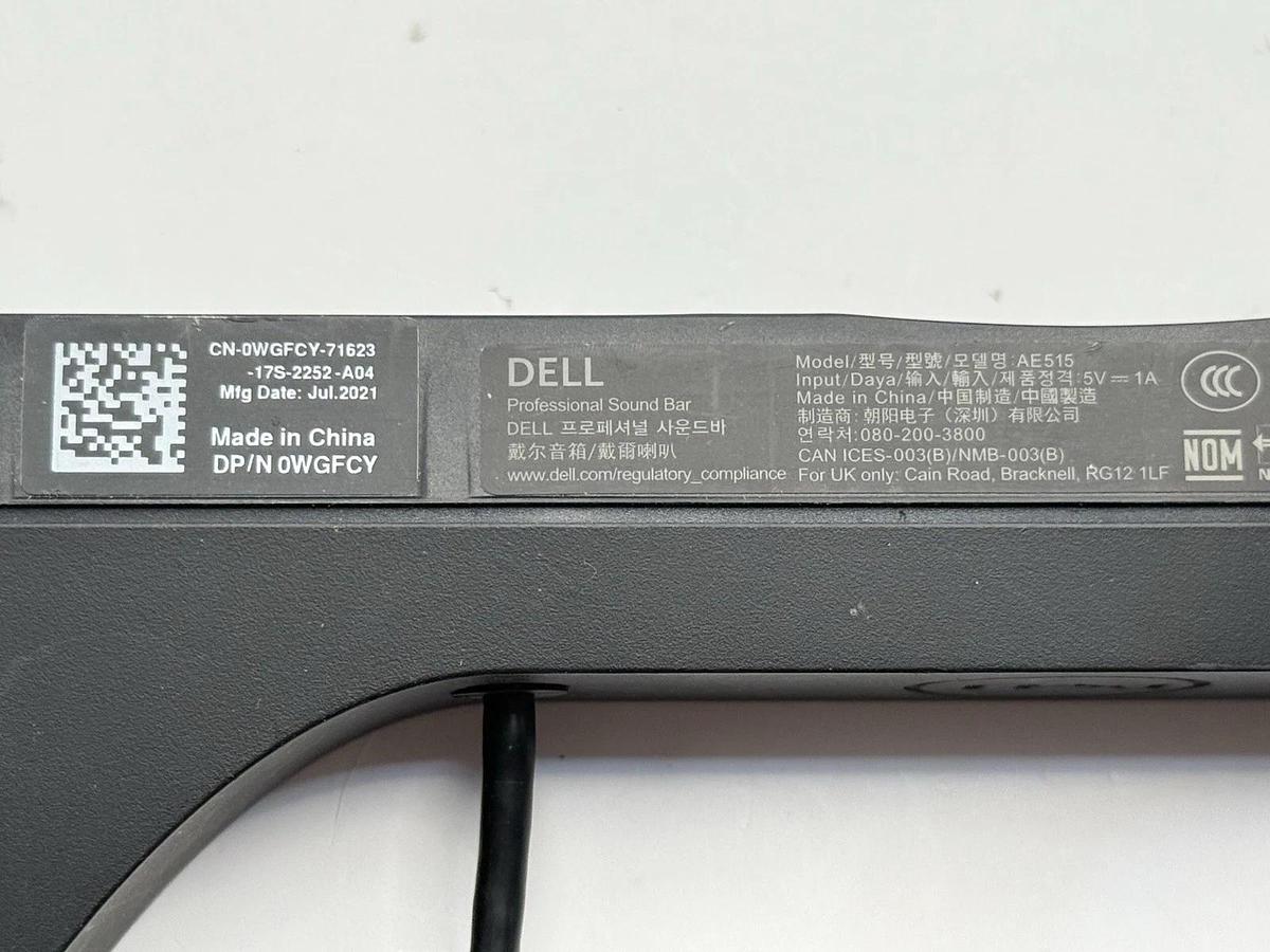 Used Lot 7 Dell Lenovo Computer Multimedia Speakers Mounts Soundbar on Monitor