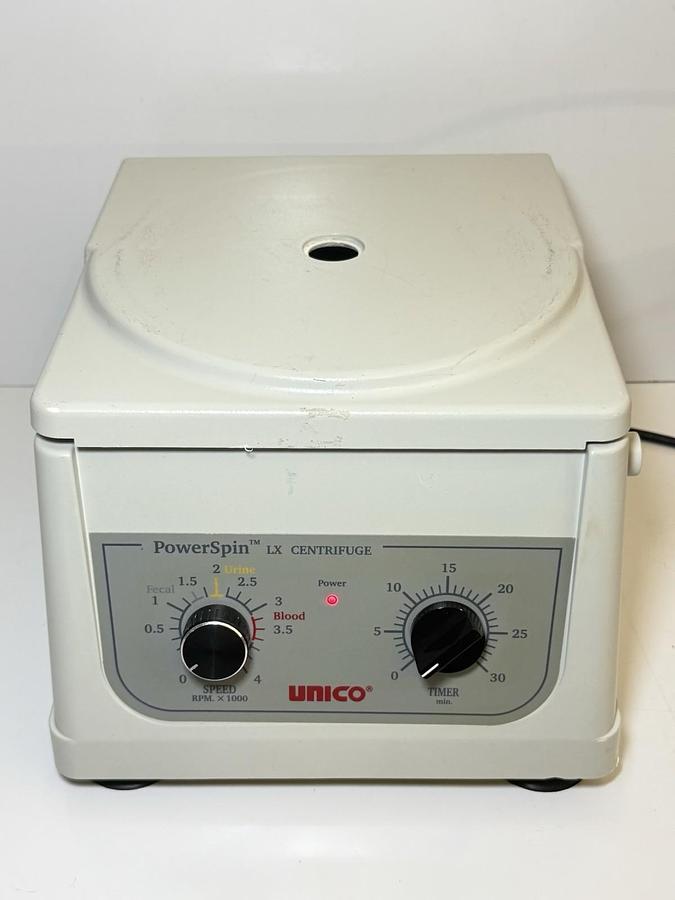 Used UNICO PowerSpin LX Centrifuge C856 6x10ml 4000rpm