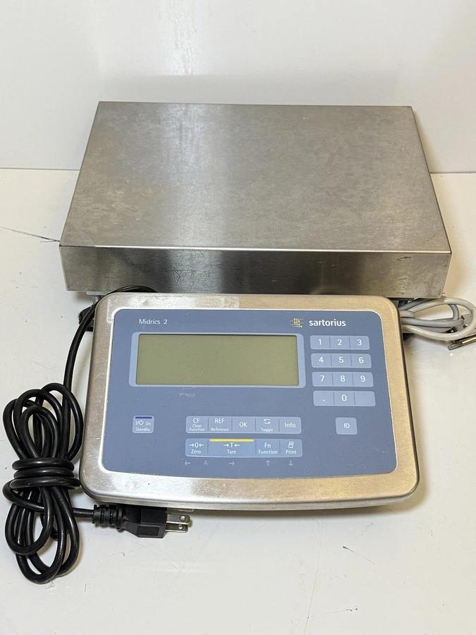 Used Sartorius Midrics 2 MIS2U Platform Digital Lab Scale