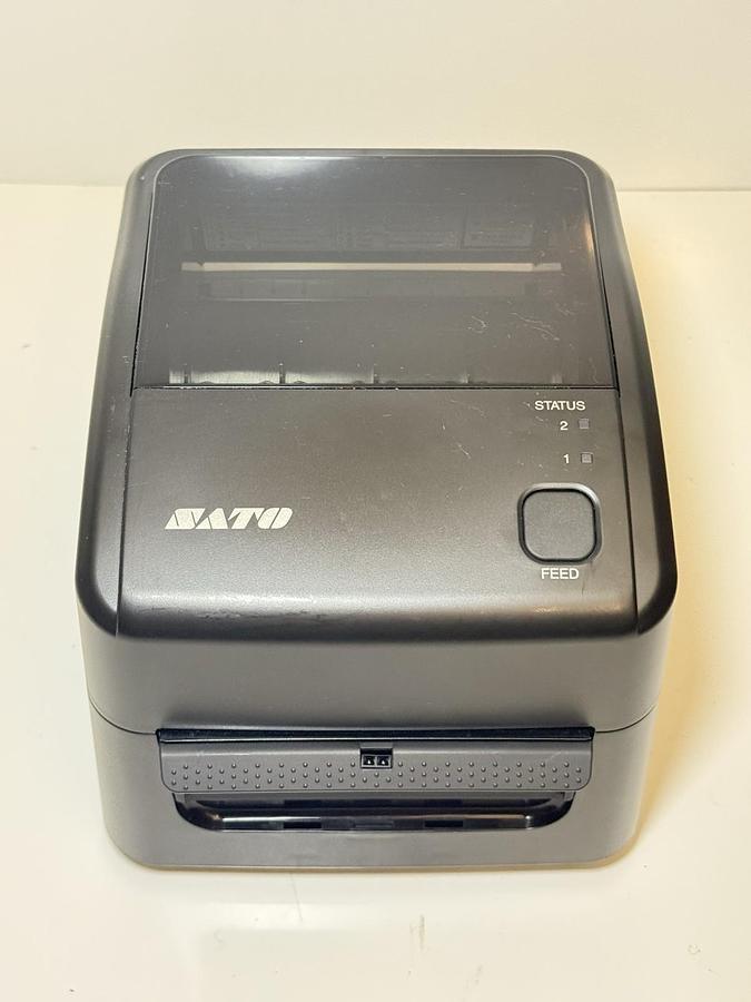 Used SATO WS408DT-STD Direct Thermal Label Printer USB