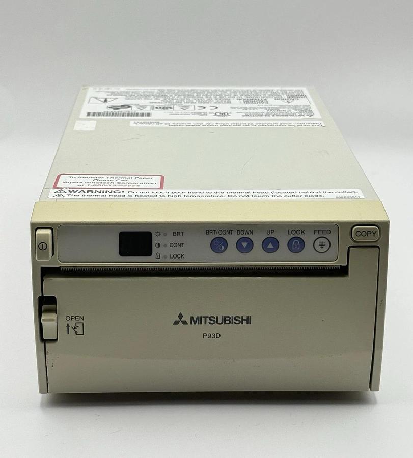 Used Mitsubishi P93D P93DW Digital Thermal Printer