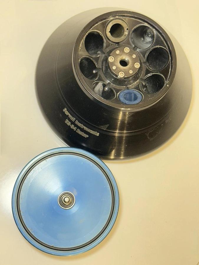 Used Sorvall Instruments SS-34 fixed angle centrifuge Rotor - 8 x 50ml