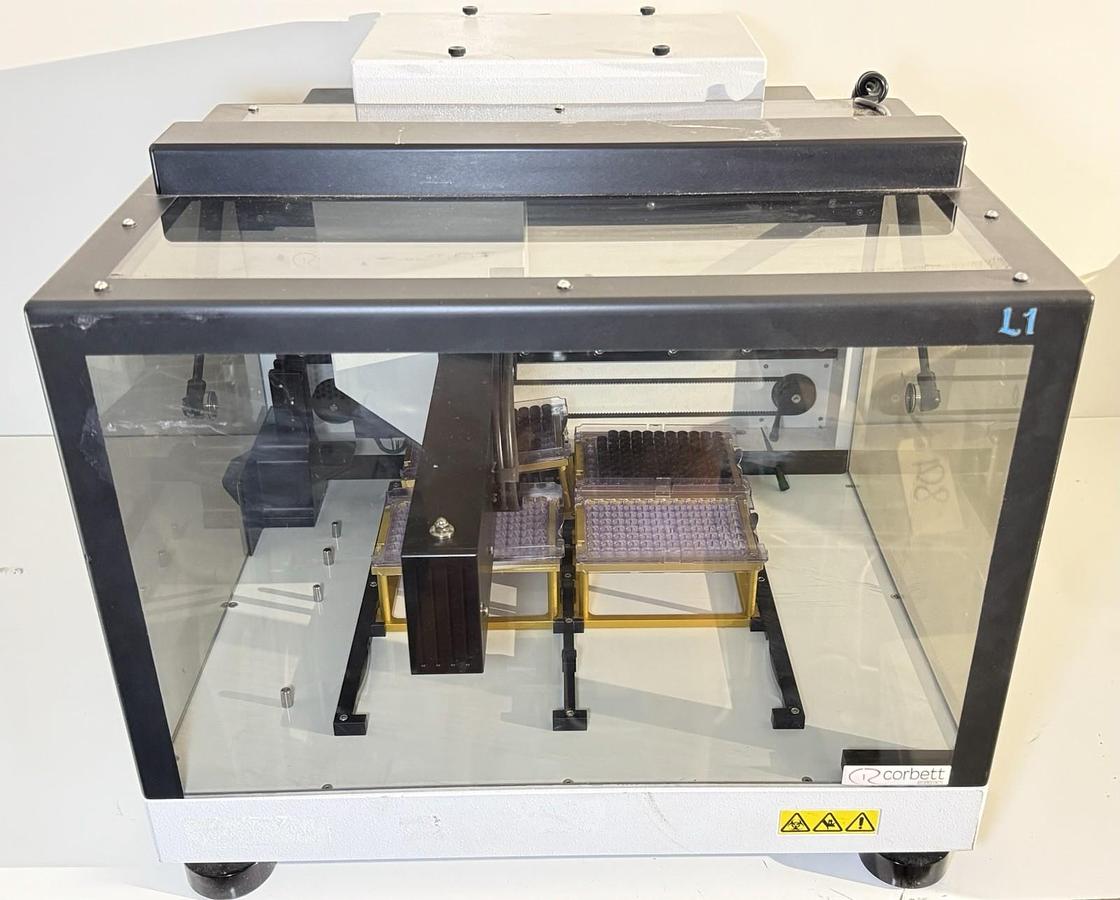 Used Corbett Robotics CAS1200 Automated Real-Time Quantitative PCR Pipetting System