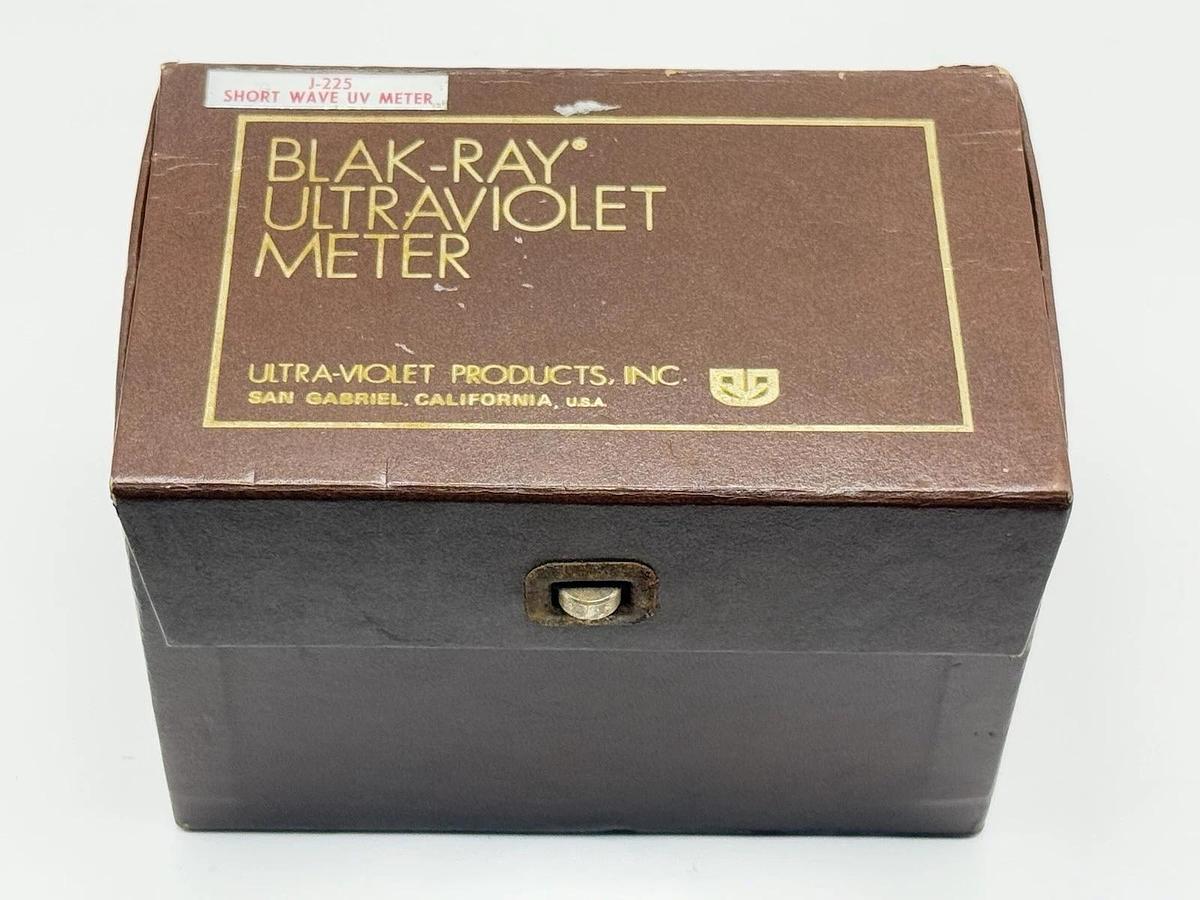 Used Blak-Ray UVP Shortwave Ultraviolet Measuring Meter Part J-225