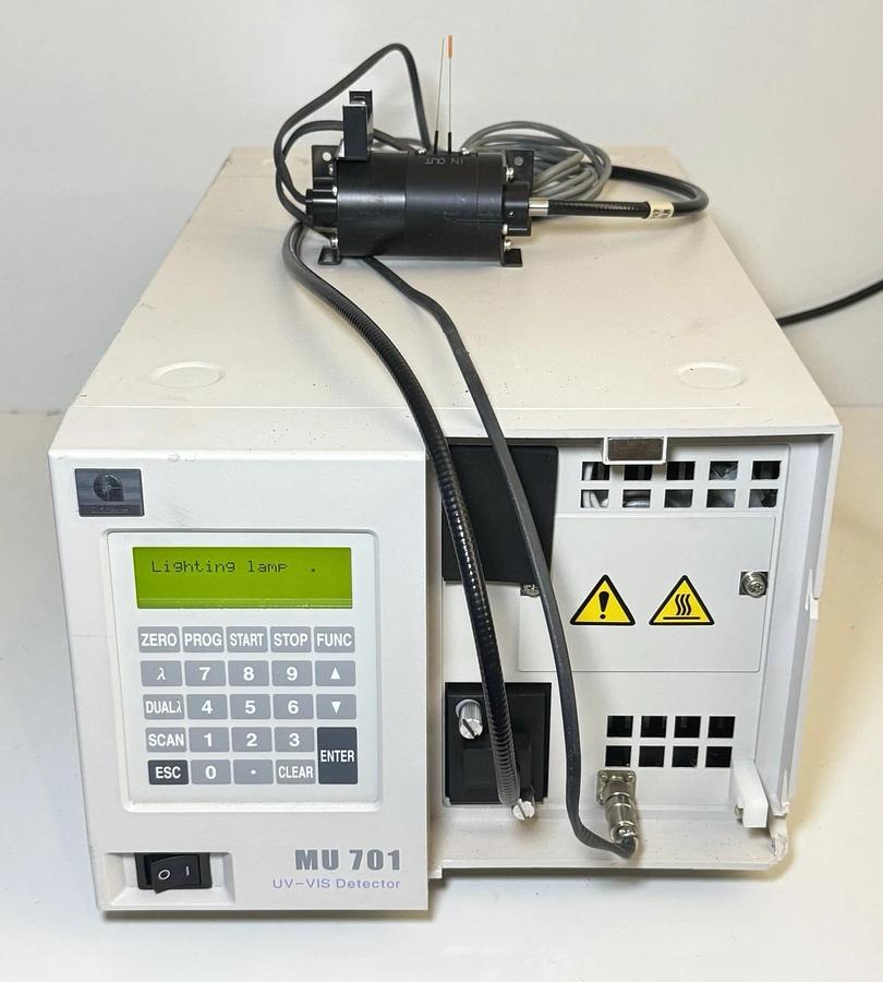 Used GL Sciences Inc. - MU 701 UV-VIS Detector HPLC Chromatography Model: MU701