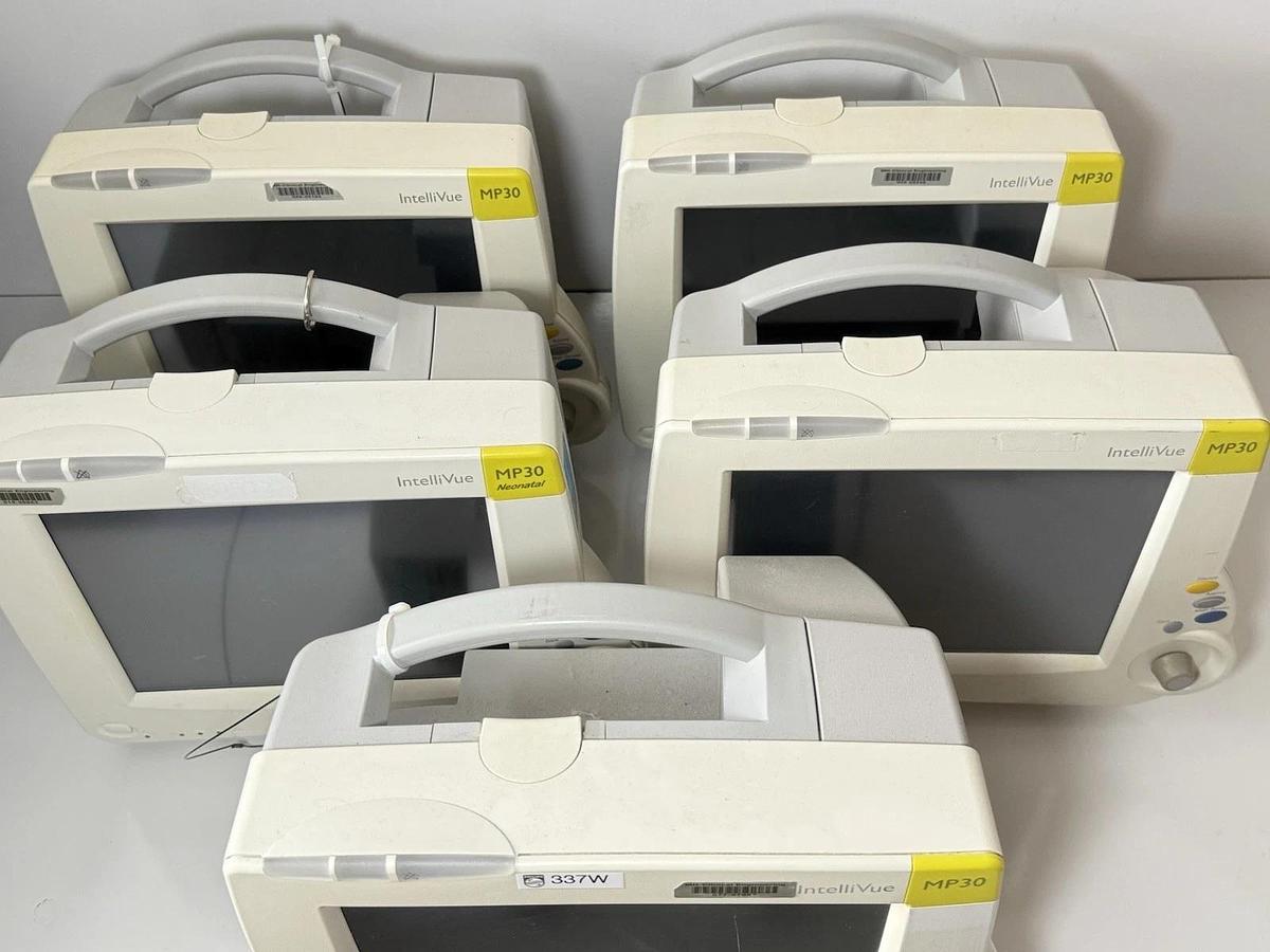 Used Philips IntelliVue MP30 Patient Monitor - Working Condition