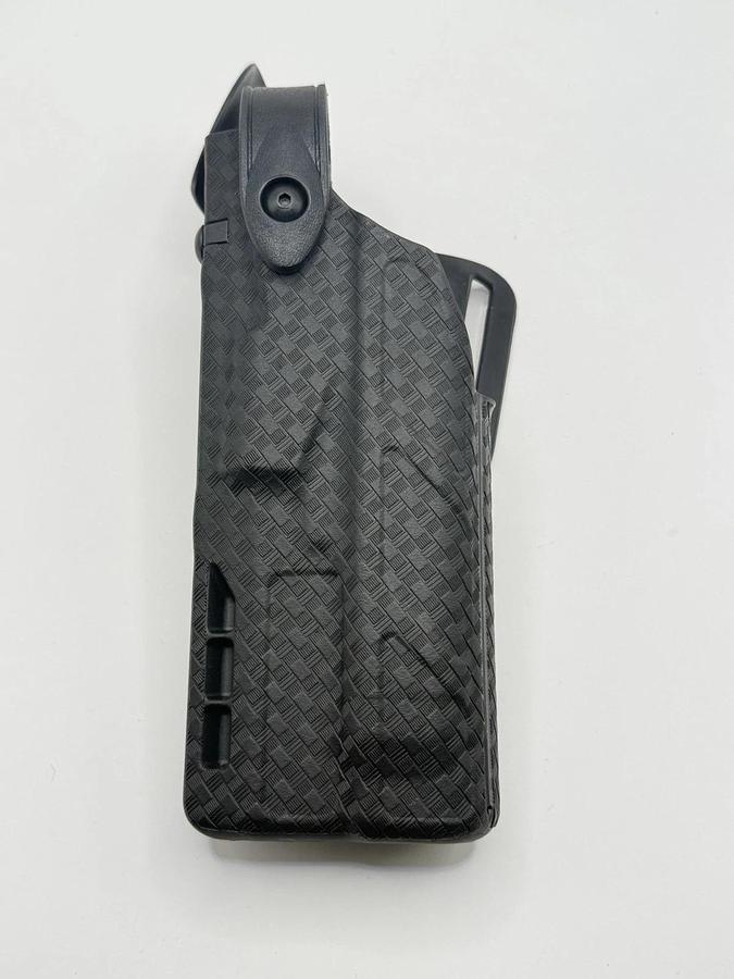 Used Safariland Glock 9/40 Light Black STX Basket Weave Duty Holster 7360-832 LH