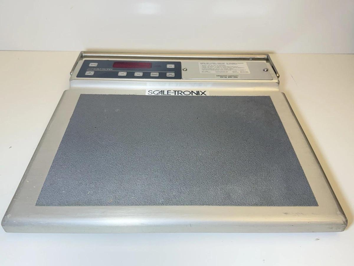 Used Welch Allyn Scale-Tronix 5125 Portable Stand-On Scale
