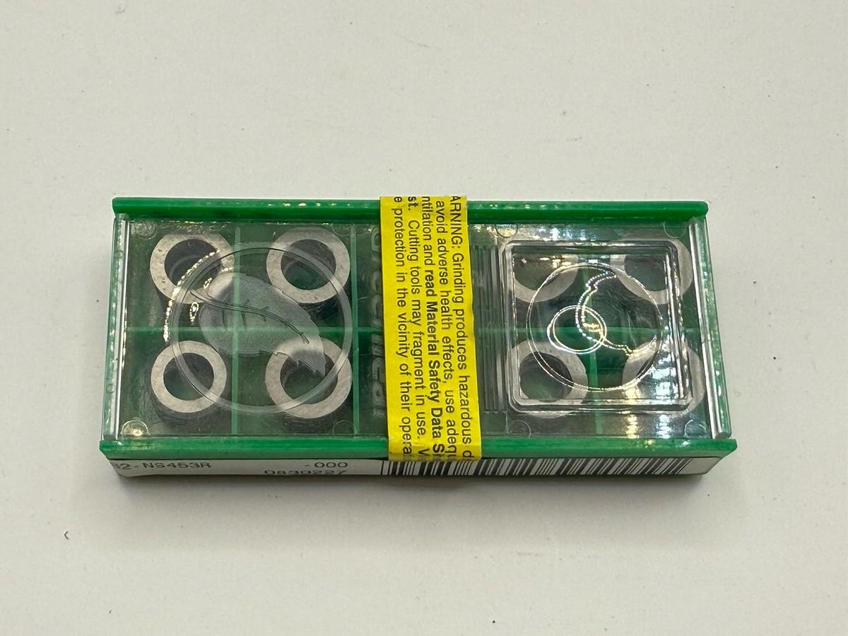 Used Greenleaf Round shape Carbide Inserts NS-453-R (82-NS453R)