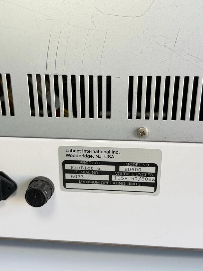 Used Labnet Problot 6 Hybridization Oven Incubator H0600