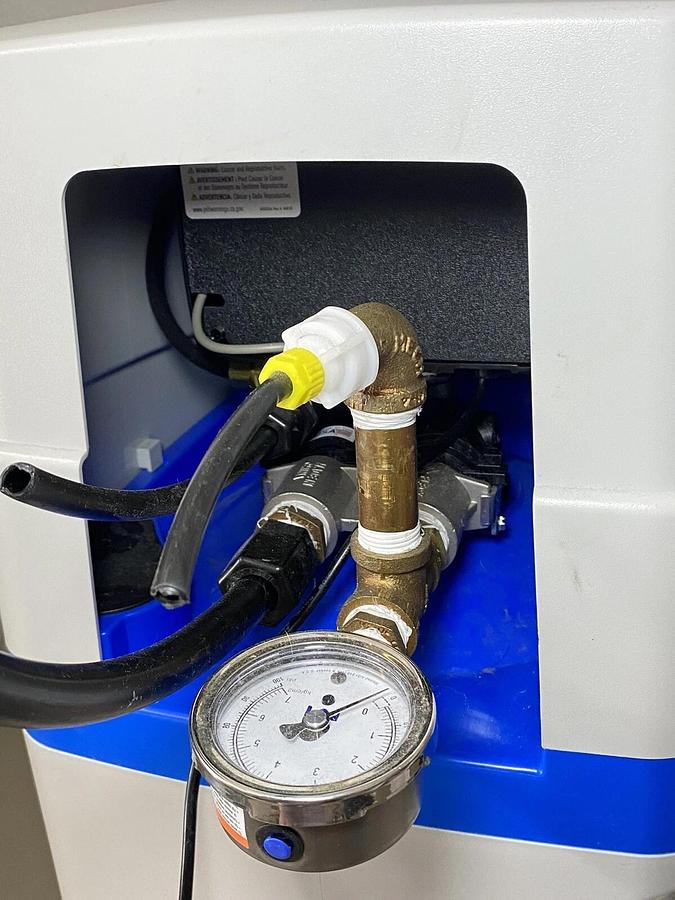 Used Millipore SL1B 06K1 Water Softener Filter System + Pentair Fleck SXT Controller