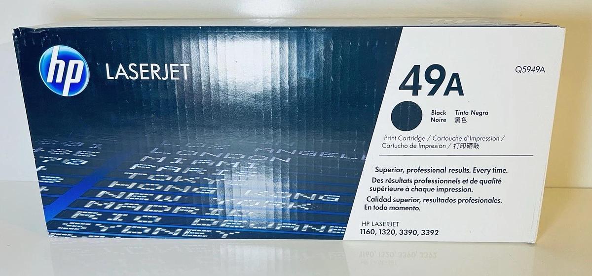 Used NEW Genuine HP LaserJet Toner Cartridge 49A (Q5949A) Black