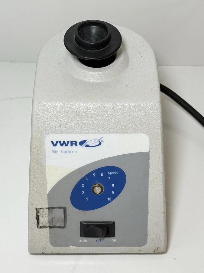 Used VWR Mini Vortexer 58816-121 / Analog Vortex Mixer Shaker VM-3000