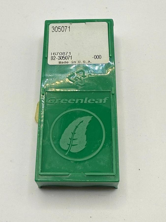 Used Greenleaf Round shape Carbide Inserts 305071 I670871 (B2-305071)