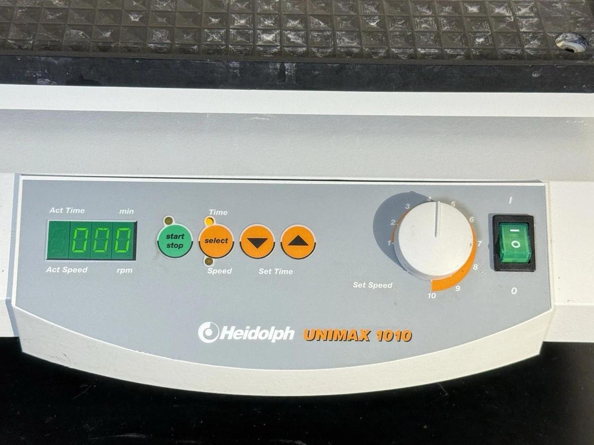 Used Heidolph UNIMAX 1010 DT Digital Platform Shaker Mixer 543-12310-04-4