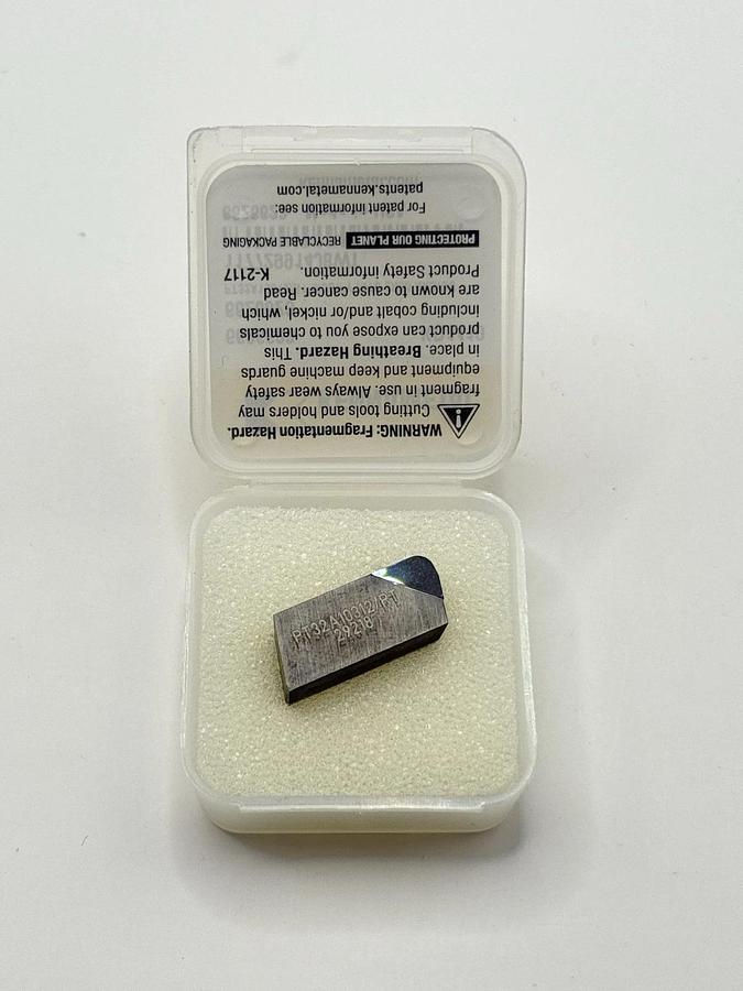 Used Kennametal PT32A10312/RT KD1410 Milling Insert – NEW – OEM Carbide (6626623)