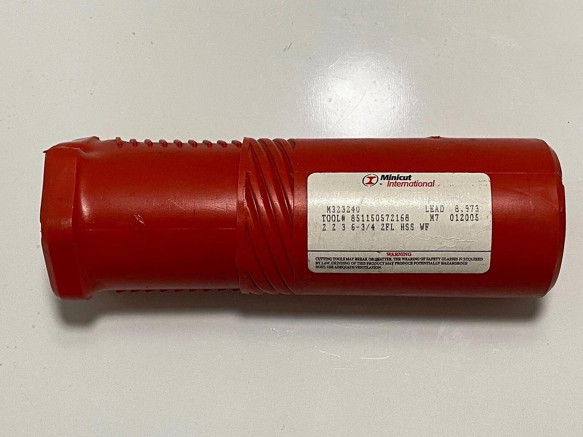 Used Minicut International - HSS End Mill 2” 851150572168 Flute M323240 Lead 8.973